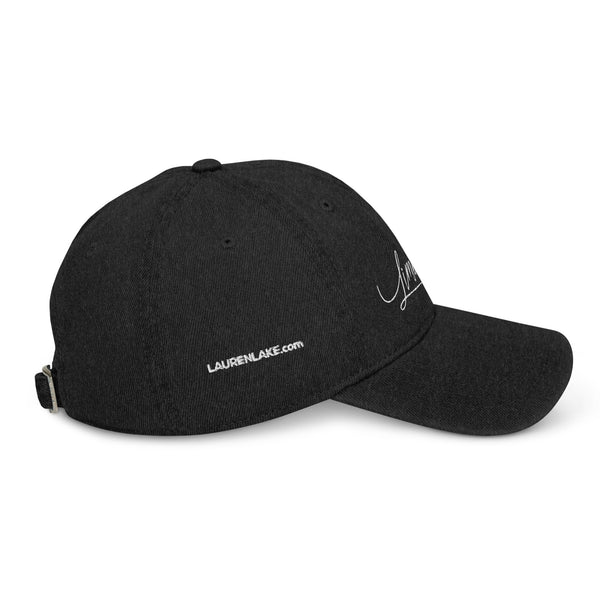 Black Denim Limitless Dad Cap