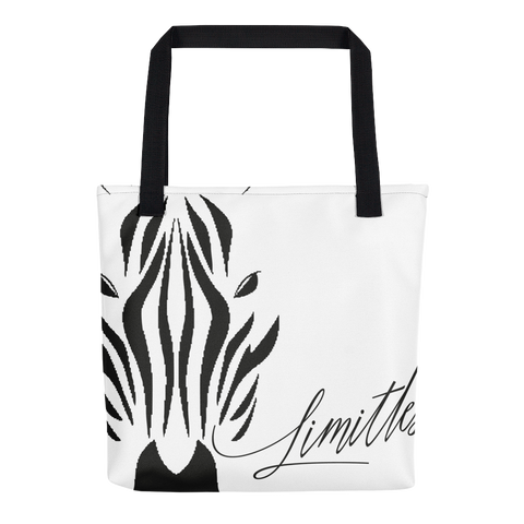 Black and White Zebra :: Tote Bag